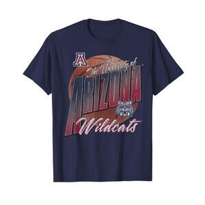 Arizona Wildcats Basketball  Bounce Navy T-Shirt